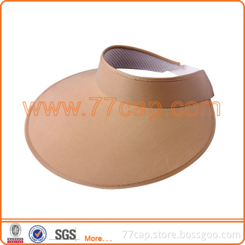 Fashion Custom Design Sun Visor Hat with Big Brim